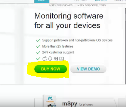 Install mspy on android