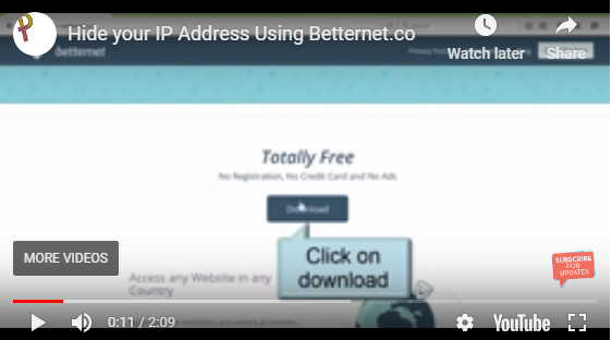 hide ip address free online using betternet.co