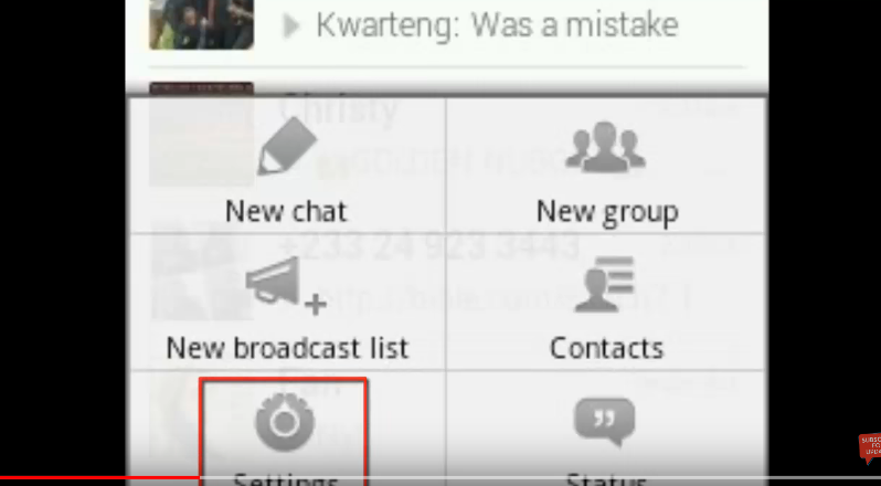 hide or disable last seen on whatsApp